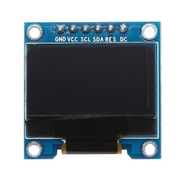 0,96 pouces blanc SPI OLED Module d'affichage LCD 12864 Pour Arduino