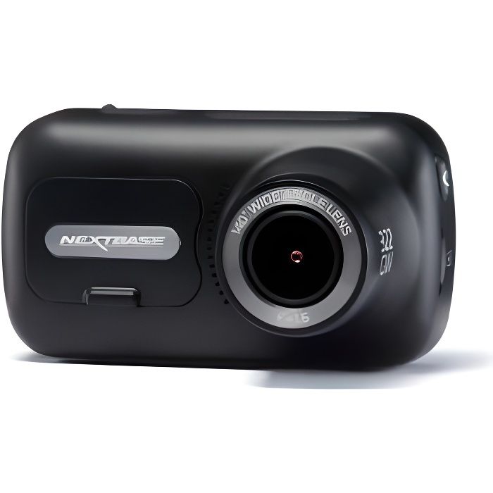 Nextbase 222XR Dashcam Voiture Avant/arrière Full HD 1080p/30 fps Grand-Angle 140° Compatible Filtre polarisant caméra Voiture avec stationnement Intelligent détecteur de Mouvement 
