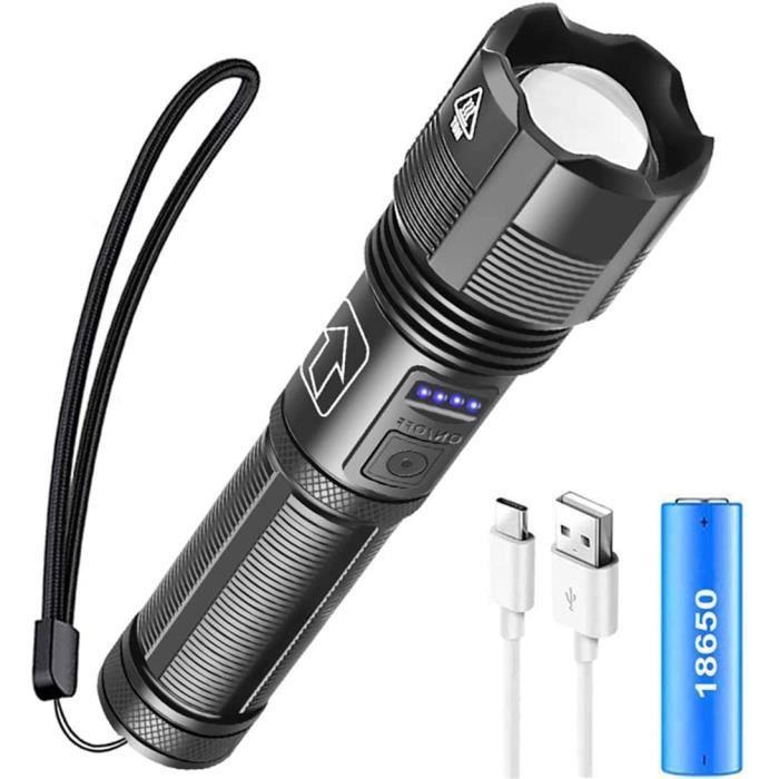 Super XHP120 lampe de poche LED puissante lampe torche haute puissance lampe de poche Rechargeable 18650 Usb lampe de Camping acheter à prix bas - livraison gratuite, avis réels avec des photos