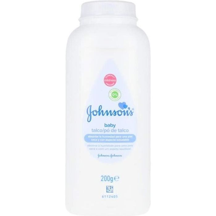 Poudre de talc pur Johnson's bébés 425 g 