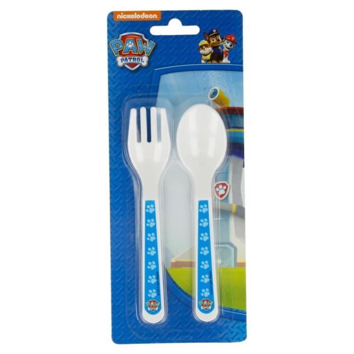 Set De Couvert Plastique Pour Enfant Paw Patrol Pat Patrouille Fourchette Cuillere Repas 170 Cdiscount Puericulture Eveil Bebe