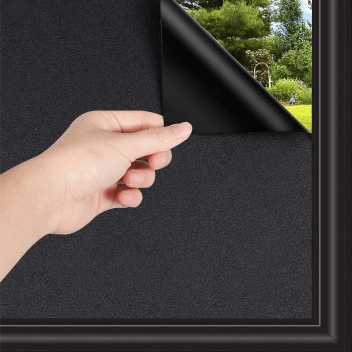 Film vinyle transparent PVC statique UV/IR - Film pour fenêtre à