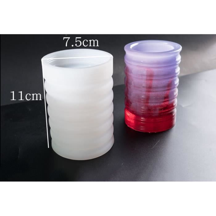 Moule En Silicone En Forme De Bougeoir Bateau - 22x10.5x4.5 Cm, Pour Bougies, Résine, Béton, DIY