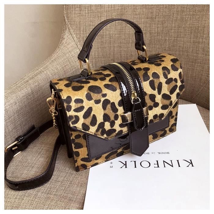 léopard - petits sacs à rabat imprimé léopard pour femmes, sac à bandoulière de luxe, sacs à main de styliste