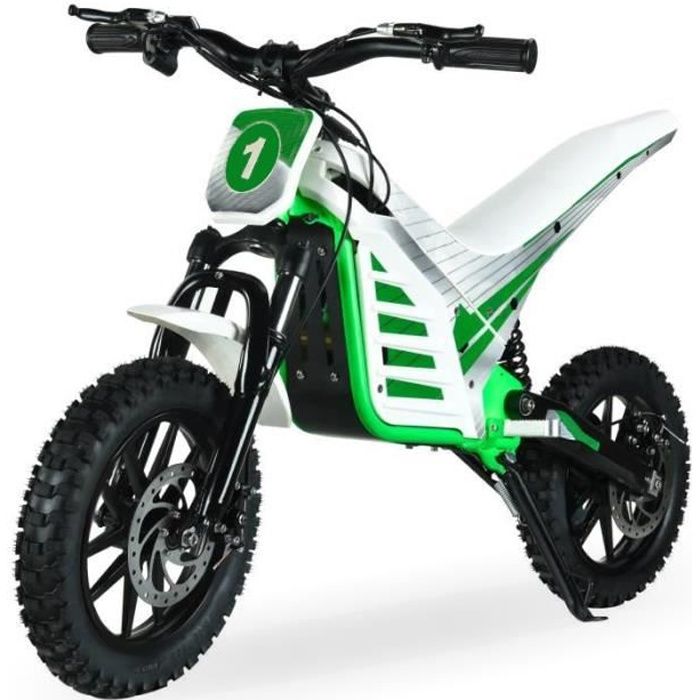 Chargeur de moto électrique pour enfant - BEEPER - trial RMT10-SP37 - Vert - 30 kg - Mixte