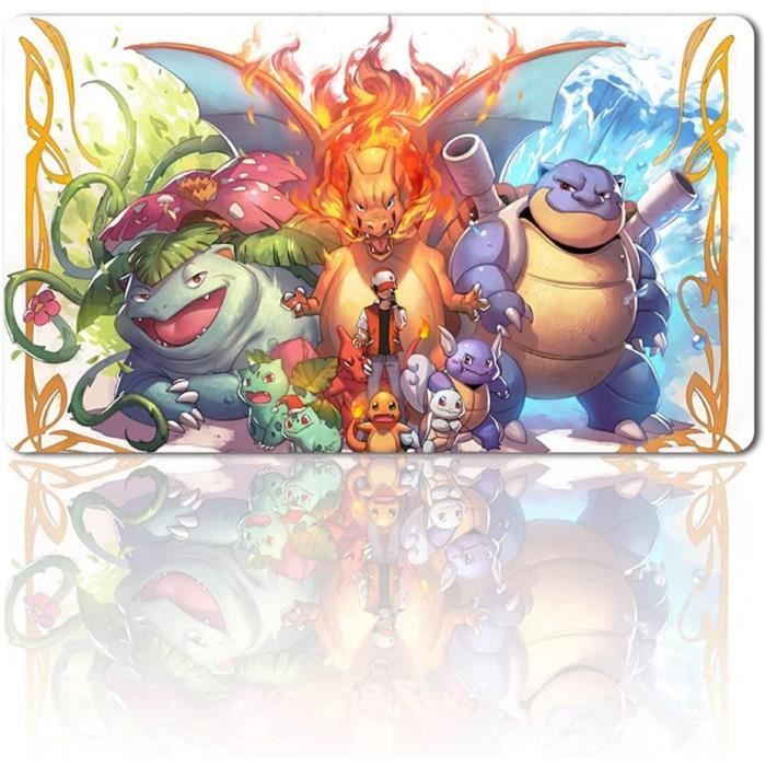 Tapis De Jeu YGO Four Leaves 60x35cm - Tapis TCG Avec Sac Gratuit - Compatible Cartes Collection