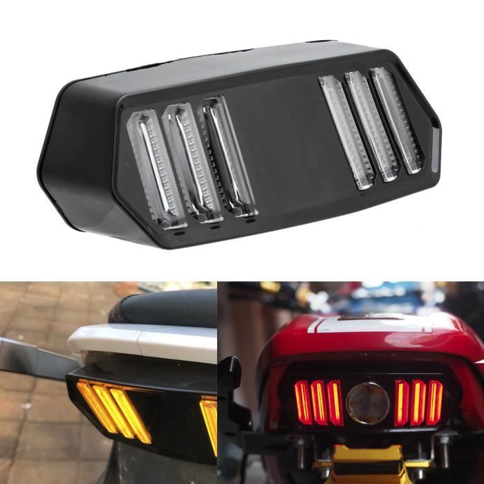 Botepon Lot de 4 feux d'avertissement LED universels sans fil pour