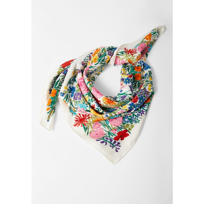 Foulard Carré En Cachemire Vintage – Motif Paisley Multicolore 27 Pouces – Pour Femme