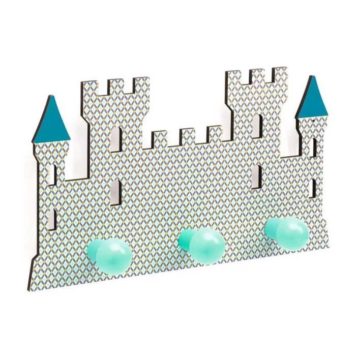Patere En Bois Chateau Fort Cdiscount Puericulture Eveil Bebe Patere En Bois Chateau Fort Cdiscount Puericulture Eveil Bebe