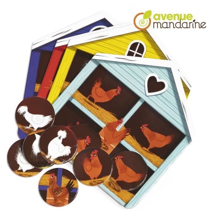 Avenue Mandarine Coffret Gommettes Animaux - Monoprix en ligne et offres