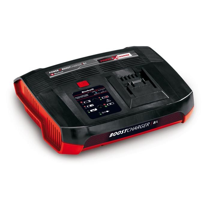 Chargeur rapide Einhell PXC Boostcharger Power X Change Batterie Li ion 18V 8 Ah