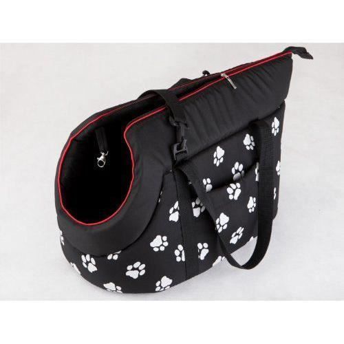 Comparer les prix de HobbyDog Karlie TOR cwl3 de transport chat Sac Taille 22 x 20 x 36 CM -ndash  Noir avec pattes - TORCWL3