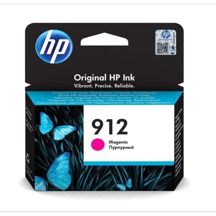 HP 912 Cartouche dencre magenta authentique (3YL78AE) pour HP OfficeJet 8010 series/ OfficeJet Pro 8020 series