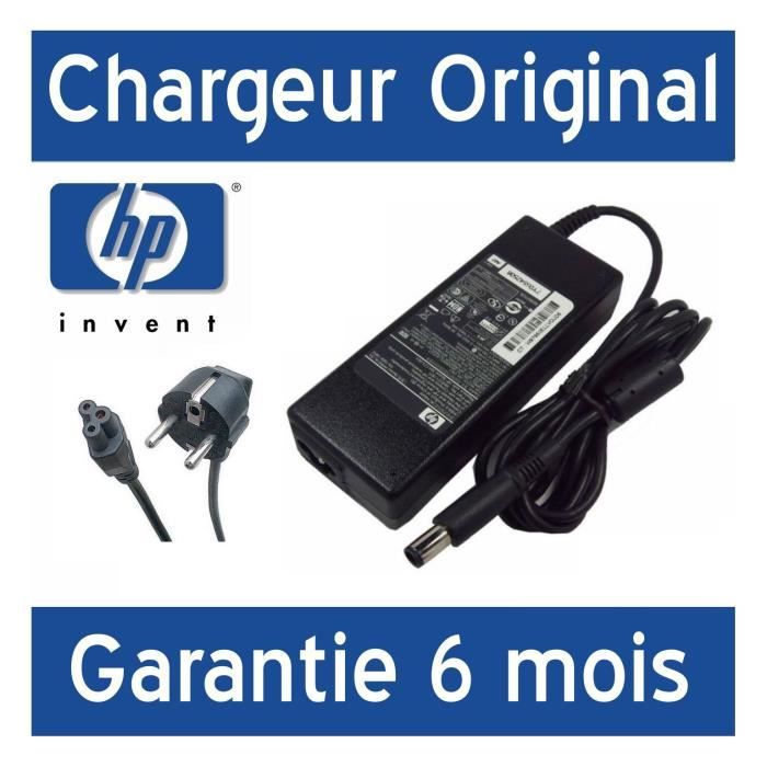 Chargeur HP original pour HP Probook 4740S 90W 19V 4.74 Garantie 6 mois