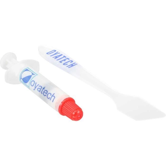 Pâte thermique INLINE 05g Conductivité thermique élevée Température dutilisation Spatule incluse