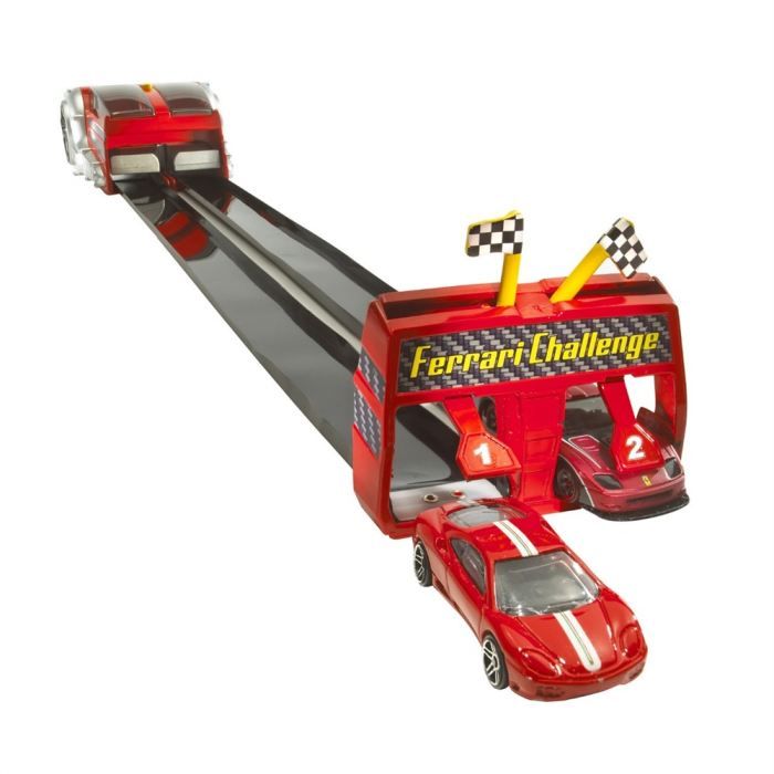 Hot Wheels Ferrari Circuit Roll up Raceway Jouet pour Garcon de 3 ans et plus Cdiscount Jeux Jouets