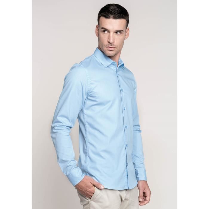Chemise en popeline homme Clearance