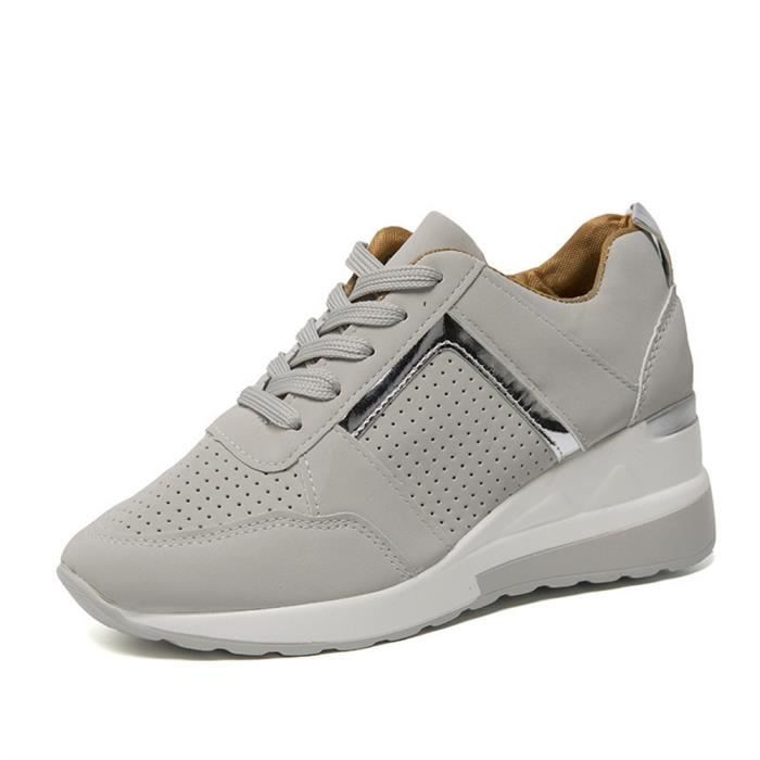Baskets Plateforme Femme Chaussures Sport Running Basket Femme