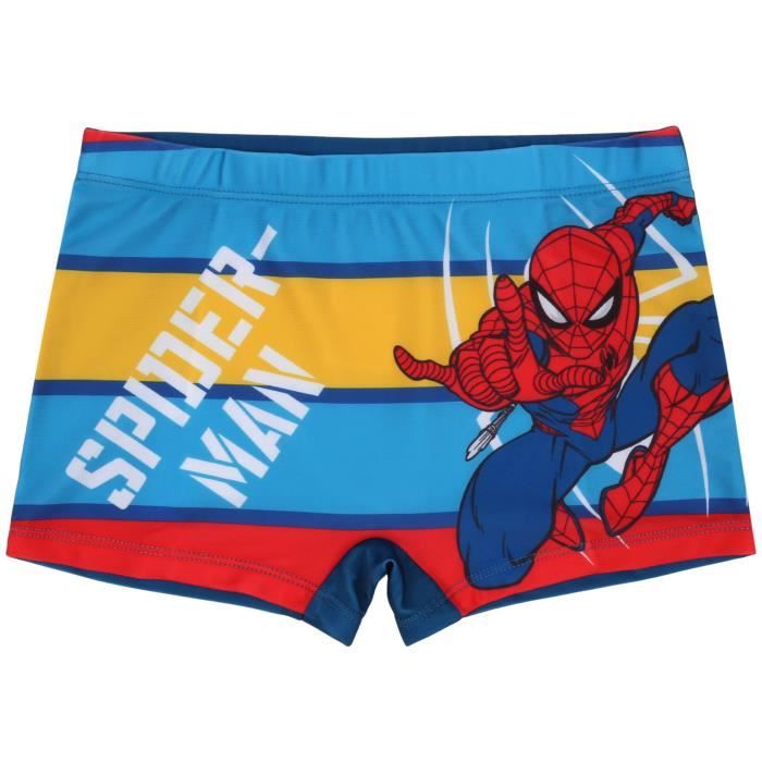 Maillots de bain / Boxers de bain Spider-man pour garçons, shorts de bain bleus