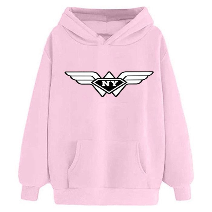 sweat à capuche enfant fille - fashion rose - logo imprimé - poche kangourou - 80% coton - taille 3 à 13 ans