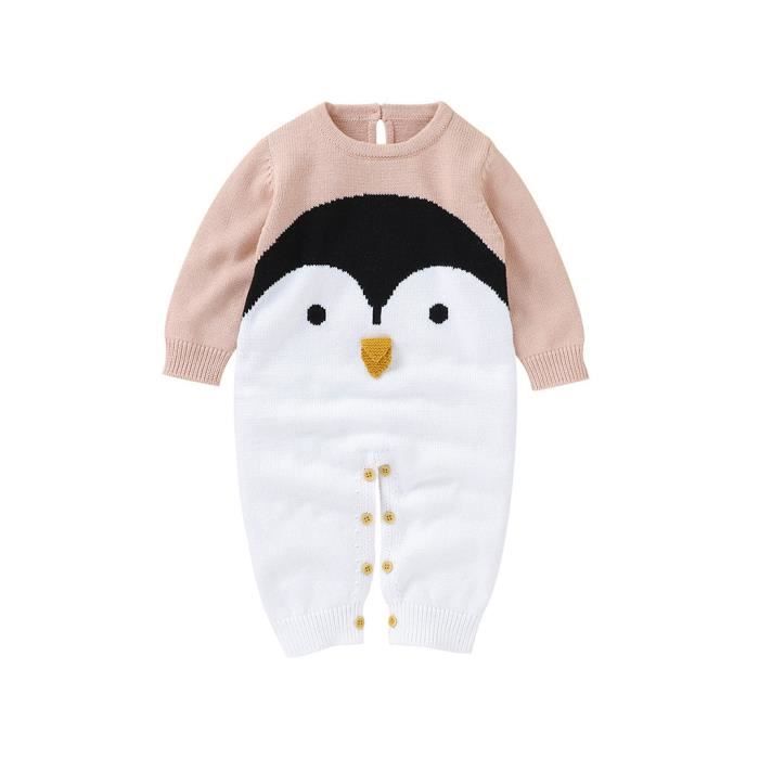 Gilet Sans Manches Bébé Hiver - Motif Animaux Double Face - Coton - Garçons Et Filles