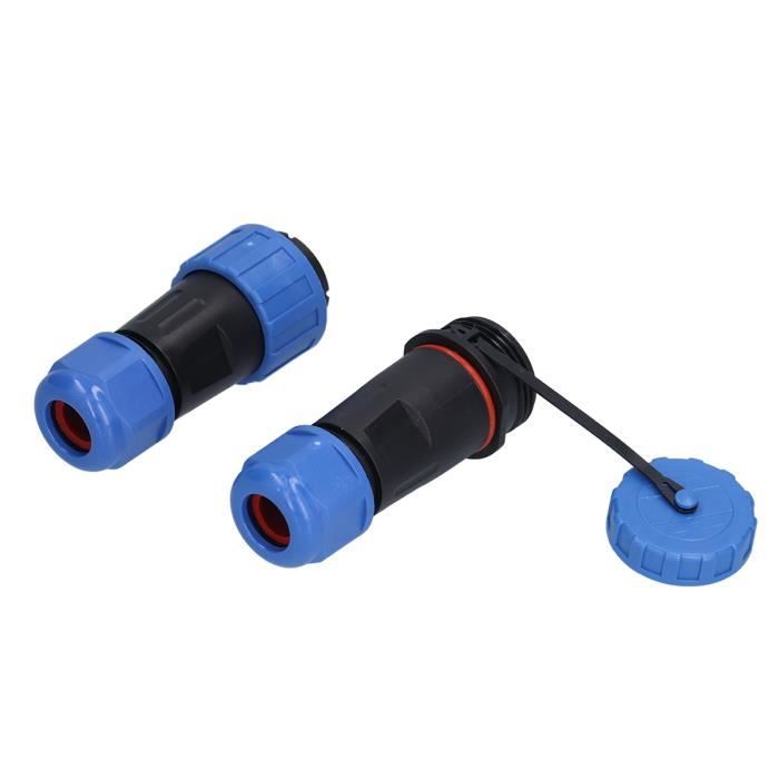 Connecteur Aviation SP21 2 Broches étanche IP68 - Sertissage Sans Soudure, 500V 30A, Pour éclairage Extérieur, Lampes - 7