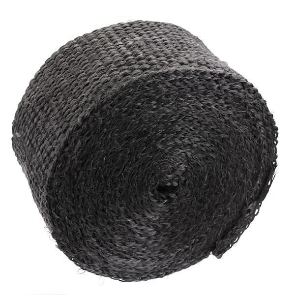 Bande Isolant Thermique, 10m Bande de Protection Thermique Collecteur d’échappement
