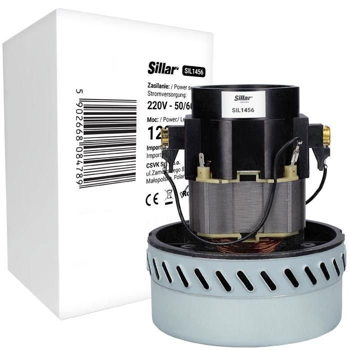 Sillar Vacuum Cleaner Motor 1200W Replacement for MAKITA 440, 446L, 447L, 448, VC3510 KARCHER PUZZI 10/2, PUZZI 81C, PUZZI 100, PUZZI 200, PUZZI 300, NT 360, NT 361, NT 561, NT 65/2, NT 70 0 US