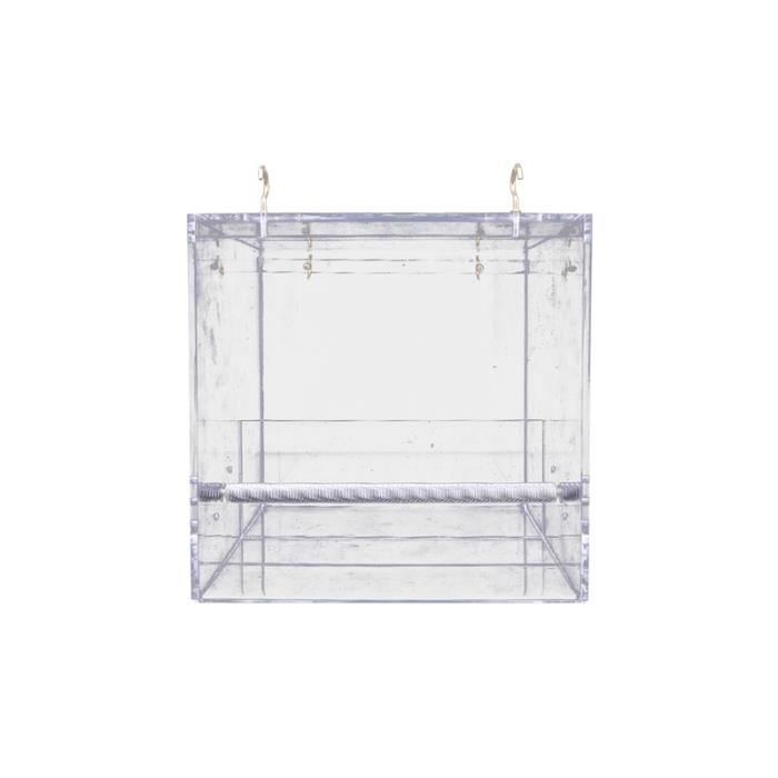 Mangeoire à fenêtre transparente en acrylique avec trous de vidange taille  S - Cdiscount
