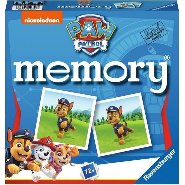 Grand memory® Pat'Patrouille, Loto, domino, memory®, Jeux éducatifs, Produits
