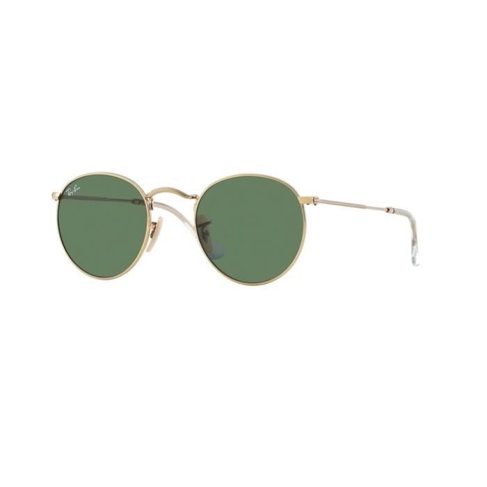 Lunettes de soleil Ray Ban Homme ROUND METAL RB3447 001 Marron 50 x 46 9