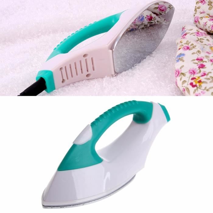 Ancien Fer à Repasser De Voyage électrique - Vintage, Pliable, 300W, Jaune