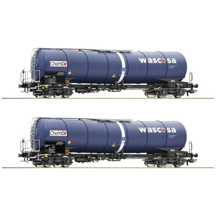 Roco 46852 & 46498 BLS CC 3 wagons citernes béton (D'occasion) à Biel
