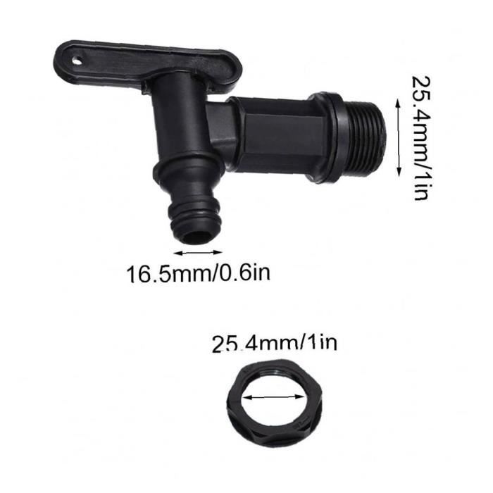 Plastic SnapFit Connector Pièces de rechange remplacement BSP 34 pouces Cdiscount Jardin