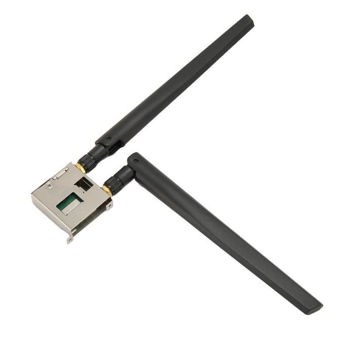 Tosuny Mini Carte Réseau WiFi PCI-E Double Bande 2.4/5Ghz – 433Mbps, Bluetooth 4.2