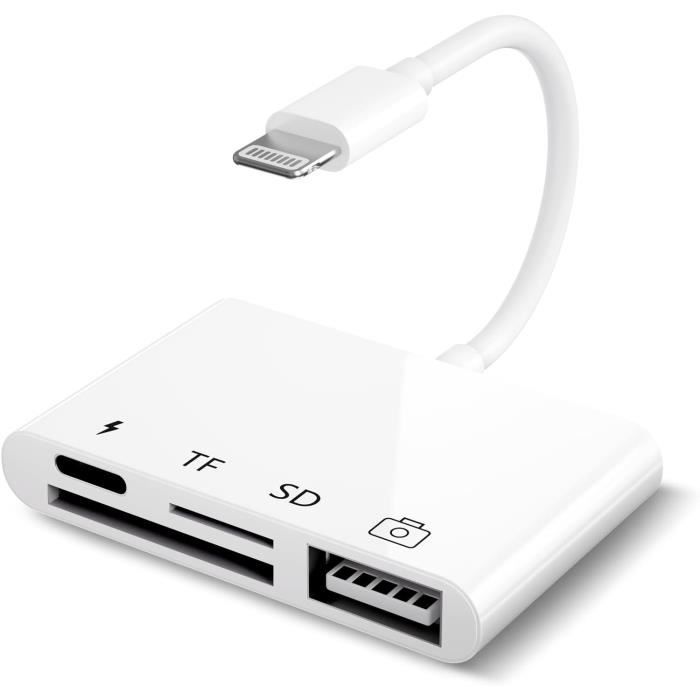 Lecteur Carte Micro Sd Darty Lecteur De Cartes USB C Lightning Multi Pour SD CF XD MS Micro SD Adaptateur Carte Sd Iphone