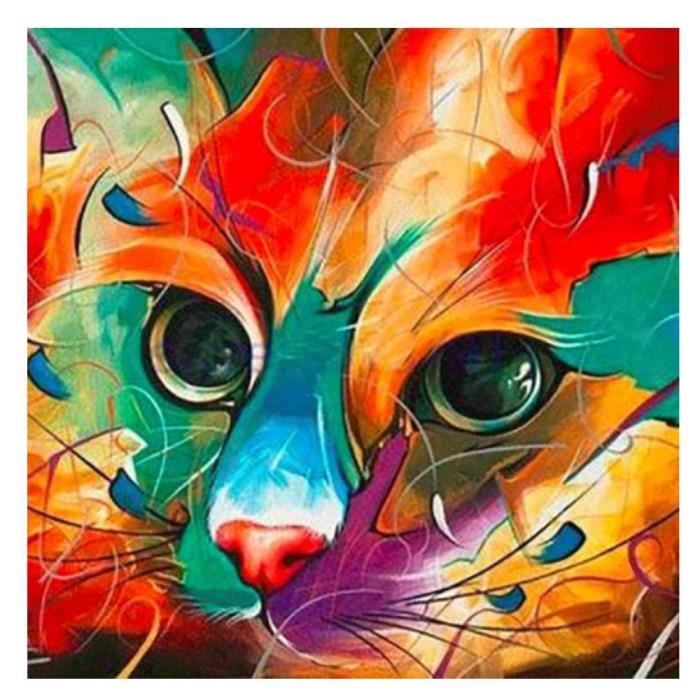 5d Diy De Peinture De Diamant Ensemble Visage Colore Chat Resine Diamant Broderie Point De Croix Art On Art Drill Strass Cdiscount Maison 5d Diy De Peinture De Diamant Ensemble Visage Colore Chat Resine Diamant Broderie Point De Croix Art On Art Drill Strass Cdiscount Maison