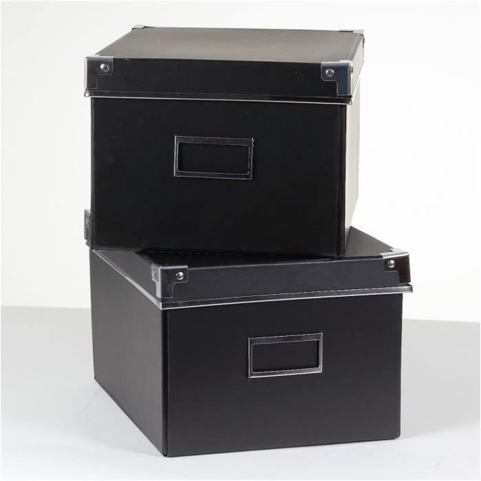 Lot De 2 Boites De Rangement Rondes Gigognes - Motif Floral 30x30x18cm 26x26x15cm 82208158