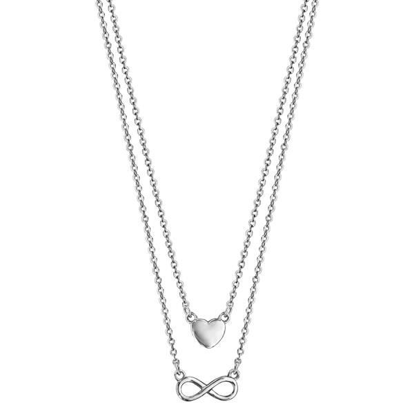 collier argent double chaine collier argent double chaine