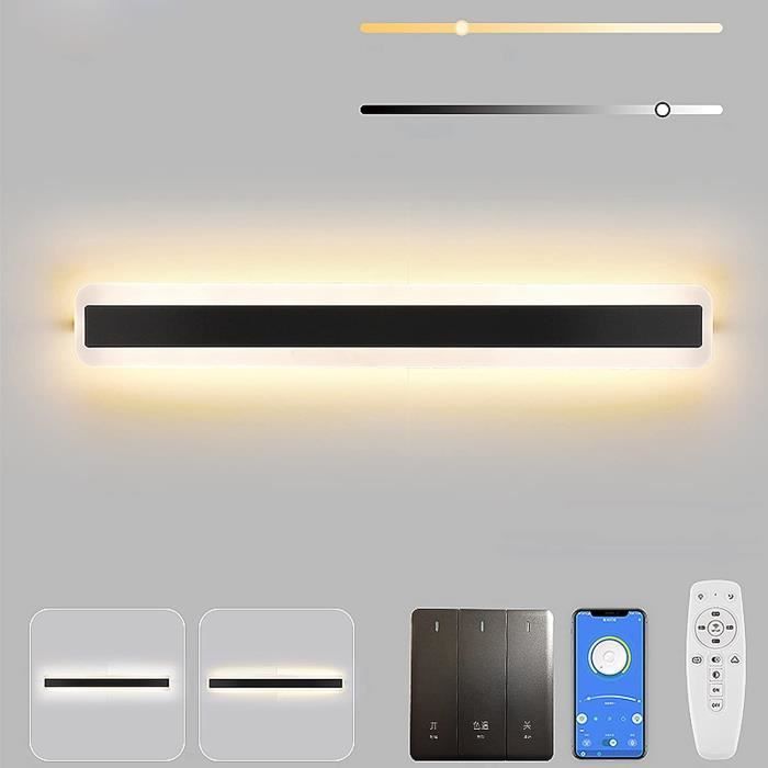 Applique Murale LED Moderne à Intensité Variable - Avec Télécommande