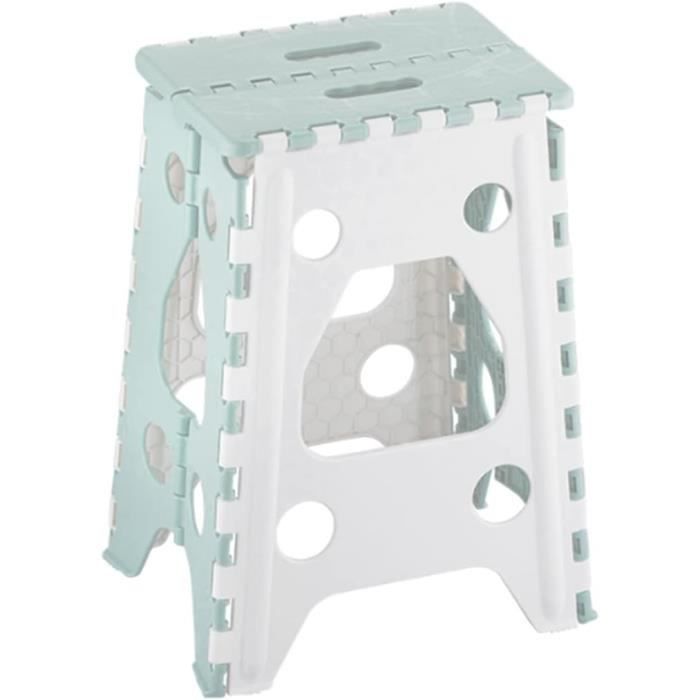 Aboiled Tabouret Pliant Bois Portable – Petit Marchepied Léger 28x26x22 Cm | Chaise Pliante Repose-Pieds Jardin Camping
