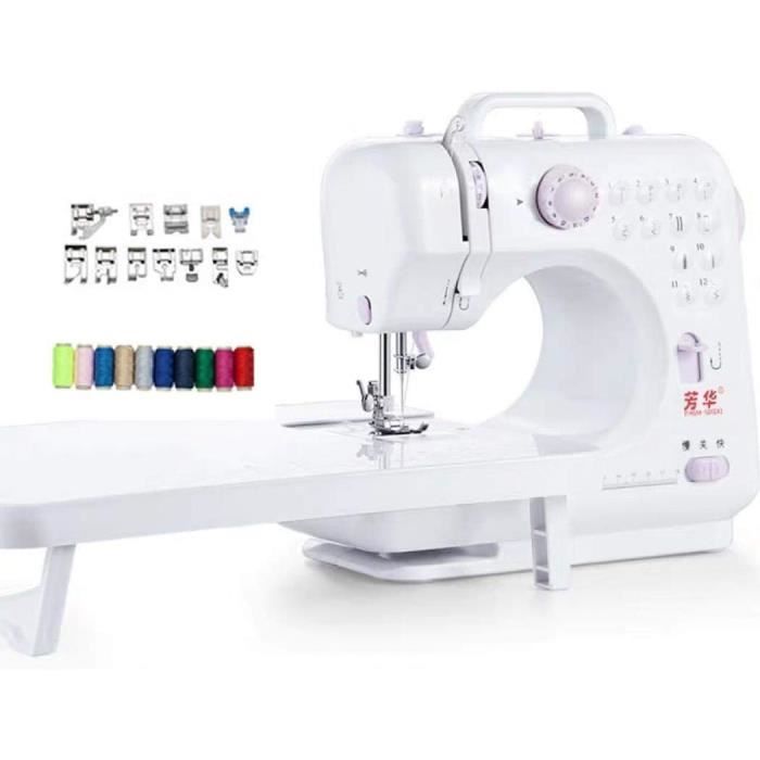 Letcart Flsm-519 Machine à Coudre éLectrique Pour DéButants Et Letcart Flsm-519 Machine à Coudre éLectrique Pour DéButants Et