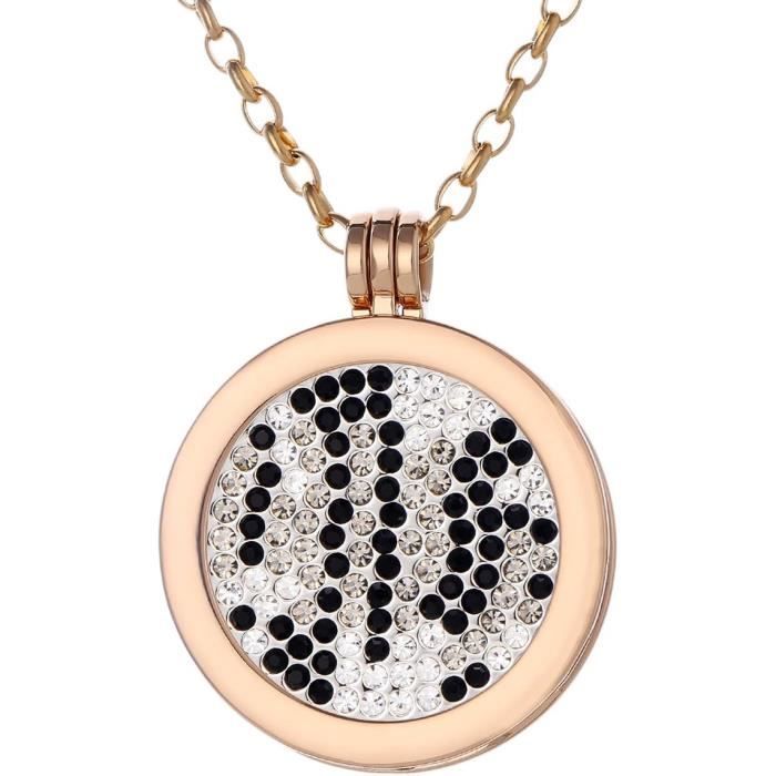 Collier Morella Pour Femme - 70 Cm Avec Pendentif Musical Et Boule à Personnaliser - Acier Inoxydable - Plusieurs Modèles Disponibles