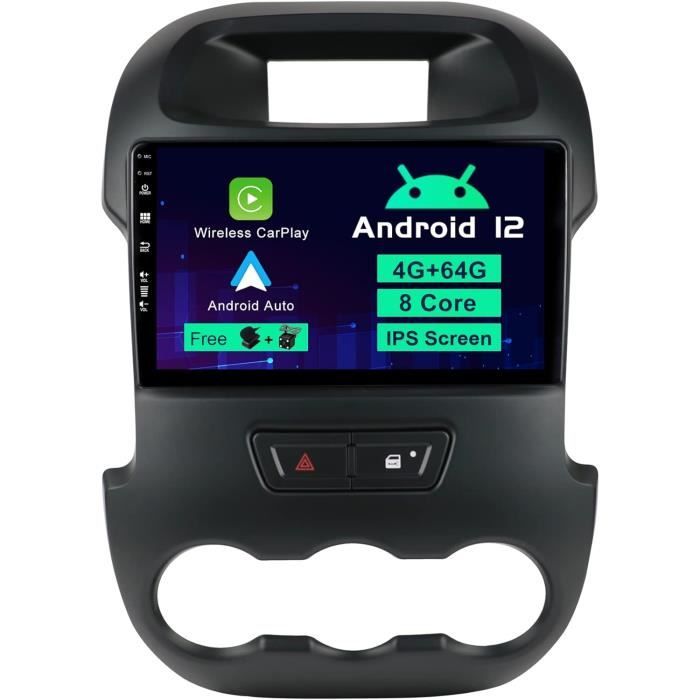 SXAUTO Android 12 - [Built-in Dab] - IPS autoradio voor Suzuki Swift ( 2005-2016) - draadloze carplay/Android auto/DSP - led-camera microfoon - 4G 64G - 10,1 inch 2 Din - Dab stuurwiel 360