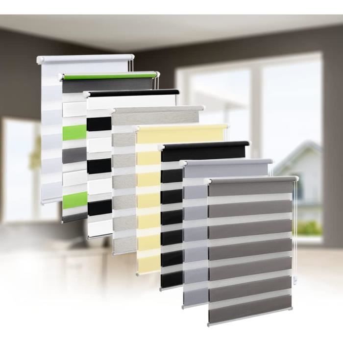 Installation Sans Outils Lot De 12 Supports Pour Stores Plissés - Compatibles Stick & Fix Front Accessoire Store Tendu Plissé