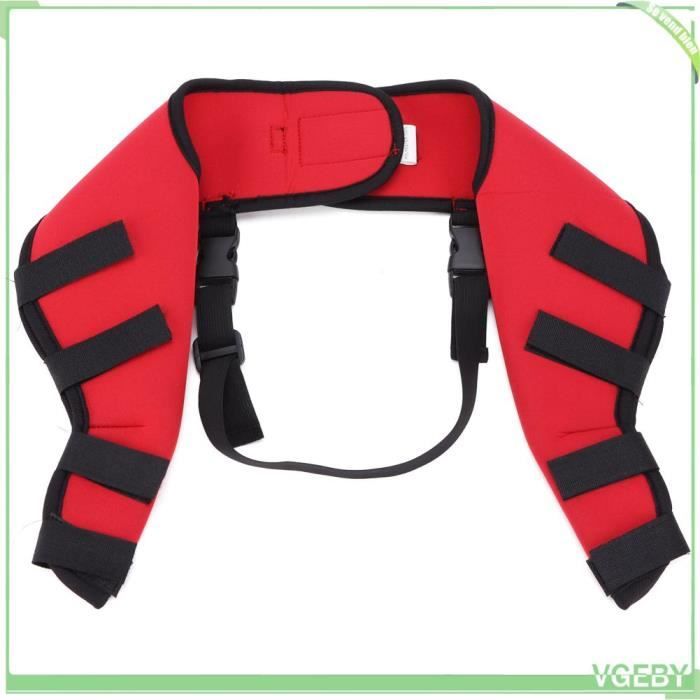 Comparer les prix de Attelles pour pattes de chien - V GEBY - HJ26 Double legging arrière rouge - S - 15,5 X 14,5 X 13 pouces