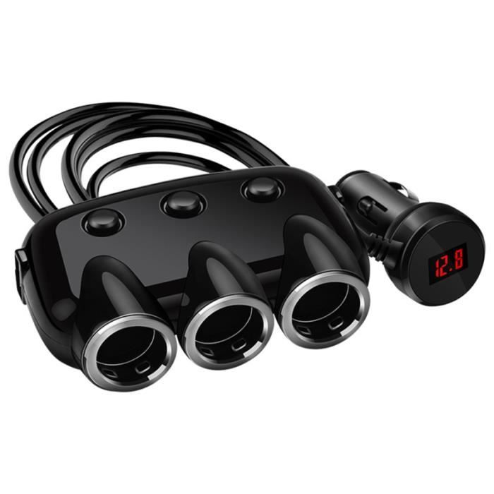 Adaptateur Allume-cigare Double USB 12V/24V - Chargeur Voiture 2 Ports - Neuf