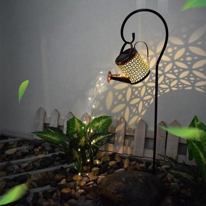 Lampe Solaire Exterieur Jardin - Lumiere Colorée LED - IP65 Étanche - Decoration de Jardin Pelouse Terrasse Cadeaux