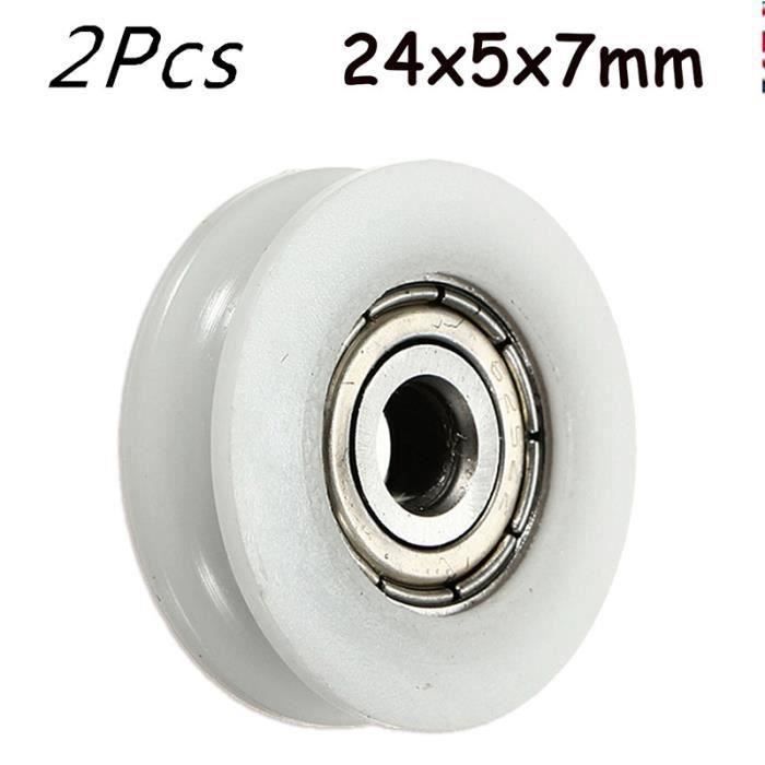 Roulette à billes Pololu avec billes en plastique de 1″ et roulements à