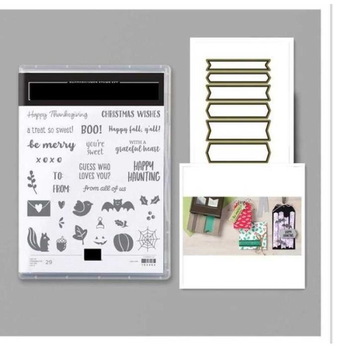 Gabarit De Découpe,Timbres Transparents Avec Matrices De Découpe En Métal Pour Scrapbooking
